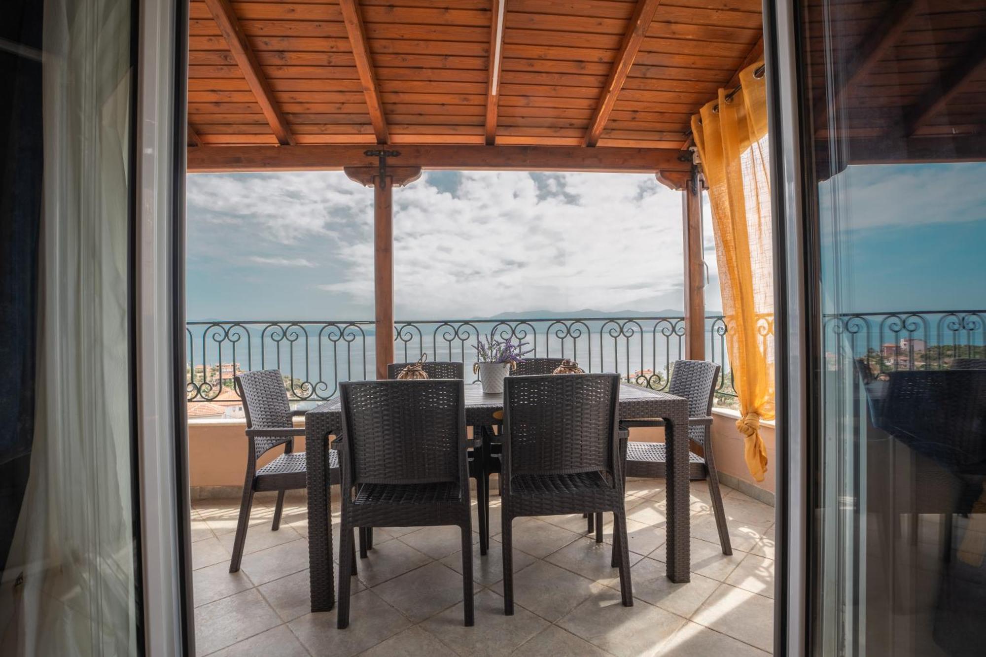 Persephone'S Dream View Villa Marathos  Luaran gambar