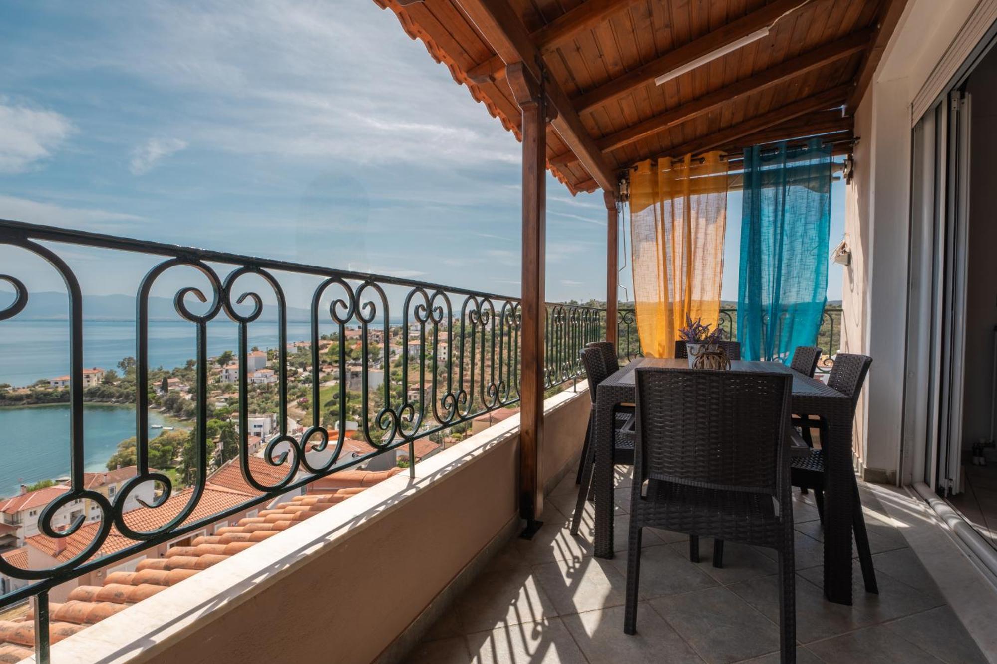 Persephone'S Dream View Villa Marathos  Luaran gambar