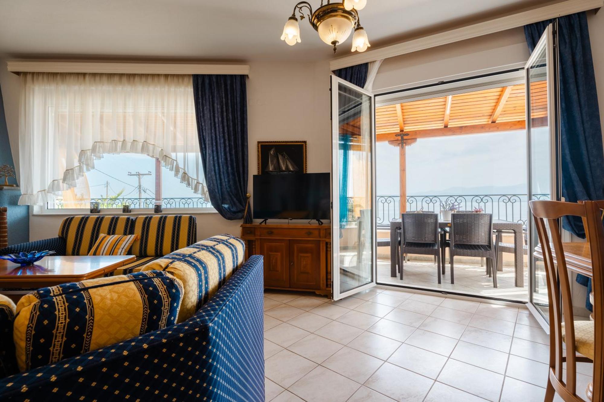 Persephone'S Dream View Villa Marathos  Luaran gambar